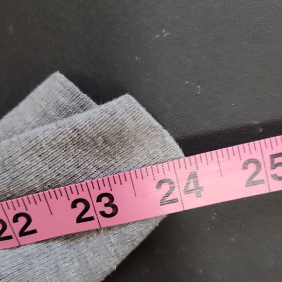 Vintage Bluffton College T Shirt Mens Large Gray Jerzees Long Sleeve Y2K 2000 - Picture 8 of 8